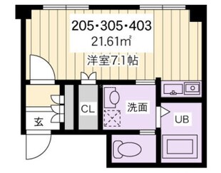 発春レジデンスの物件間取画像